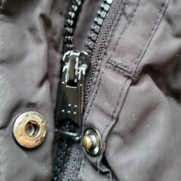 Soia & Kyo Down Fill Puffer Coat Black Size XS - Picture 15 of 16